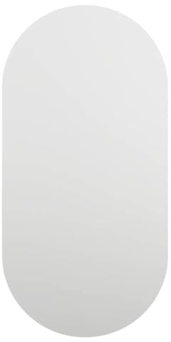 vidaXL Spiegel Garderobenspiegel Flurspiegel Wandspiegel Frisierspiegel Hängespiegel Dekospiegel Schlafzimmer Wohnzimmer Ankleidezimmer 40x20cm Glas