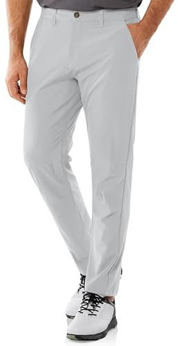 33,000ft Herren Golfhosen Atmungsaktiv Stretch Leicht mit 5 Taschen | UPF50+, Schnelltrocknend, 4-Wege-Stretch, Weich, mit Tee-Halter, für Golfen Casual Arbeit