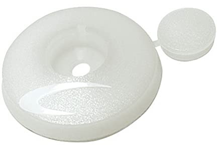 NEXTRADEITALIA CF da 25PZ RONDELLONE NYLON CON ESPANSO PER LASTRA DI POLICARBONATO DIAMETRO 40MM (CIRCA) LUNGHEZZA GAMBO 16 MM