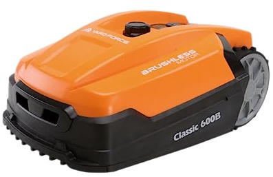 Yard Force Classic 600B, Mähroboter bis 600 qm Rasenfläche, bürstenloser Motor, einfache Bedienung, Bluetooth- und App-Steuerung, 40% Steigung, 28V / 2,0Ah Li-Ion Akku