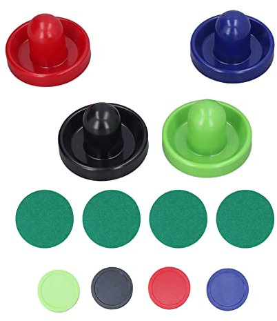 Zerodis Air-Hockey-Puck-Set, 96 Mm Hoher Schlagfestigkeit, Air-Hockey-Schieber für Spieltische (Typ B)
