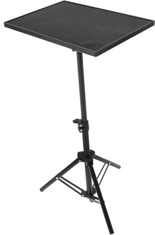 Vaguelly Treppiede Proiettore Regolabile e Supporto Per Laptop e Videoproiettori Per Uffici Scuole e Presentazioni Casa