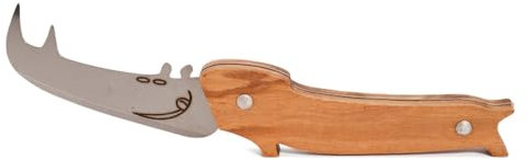 Roger Orfèvre - Couteau à fromage Rhino