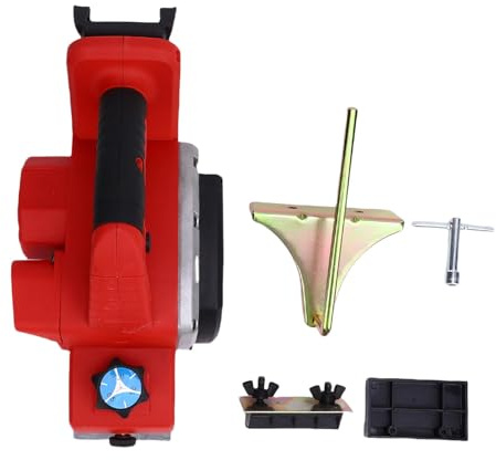 Fafeicy Cepillador de Mano Inalámbrico Eficiente 15000 Rpm Cepillador Eléctrico sin Escobillas de Carpintería