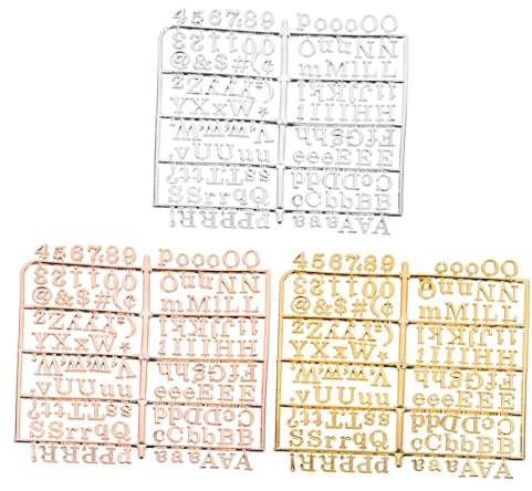 Parliky 3 pièces Tableau de Lettres Feutre avec Lettres Chiffres et Symboles Plastique Panneau Message Flexible pour Bureau École Café et Décoration Maison