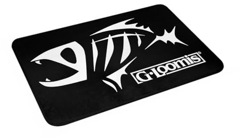 CWCMZDH Ggloomisn Canna da Pesca Colore Bianco antiscivolo Zerbino Tappetino Tappeto per la Cucina, con Ingresso, Soggiorno di Casa Zampa Stuoie