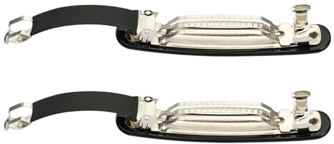2 Piezas Pasadores Pelo Mujer Horquillas Pelo Mujer Clip De Muelle Mini Pasadores Para El Pelo Brillante Clip Inferior ExtraíBle Elegante Cierre FrancéS Negro