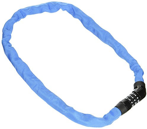 ABUS Kettenschloss Steel-O-Chain 4804C – Zahlenschloss aus Spezialstahl – ABUS-Sicherheitslevel 3 – 75 cm – Blau