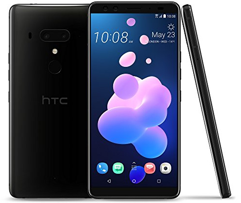 HTC U12+ Factory Unlocked Phone - 6 Screen - 64GB - Ceramic Black (GSM)