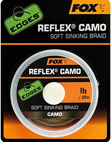 Fox Camotex Soft Coated Camo Braid 20m - Vorfachschnur