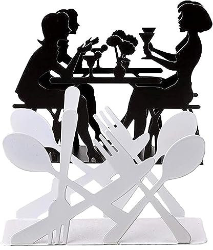 Serviettenhalter,RoadLoo 2 Stück Kaffeefilter Papierhalter aus Metall Tischdekoration Serviettenhalter Serviettenspender für Küche Arbeitsplatte Picknick Tischdekoration