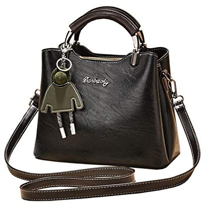 BUKESIYI Mujer Bolsos Bandolera Vestir Casual Bolsos de Mano Convertible PU Cuero Piel ES77257