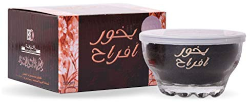 Orientalisches Weihrauch von Banafa of Oud - 50g Arabische Räucherwerk Bakhoor Afrah Incense Fragrance - aus Saudi-Arabien