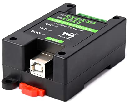 USB to RS485/422 Interface Converter Industrial Grade Isolated Converter with Original FT232RL and SP485EEN Chip,Supports Mac, Linux, Android, WinCE, Win11/10/8.1/8/7/XP, 300bps-3Mbps Baudrate