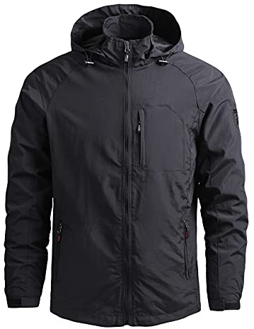Regenjacke Herren Wasserdicht Und Atmungsaktiv Ultraleichte Radsport-Jacken Sommer Herbst Mänte Rain Jacket Men Dünne Radjacke Fahrrad Leicht Fahrradjacke Mit Kapuze Fahrradbekleidung Windjacke