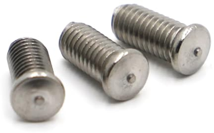 SeroNi 10/50 pz 304 Viti di Saldatura in Acciaio Inox M3 M4 M5 M6 M8 Perni di Saldatura a Punti Vite di Saldatura(8mm,M3 50pcs)