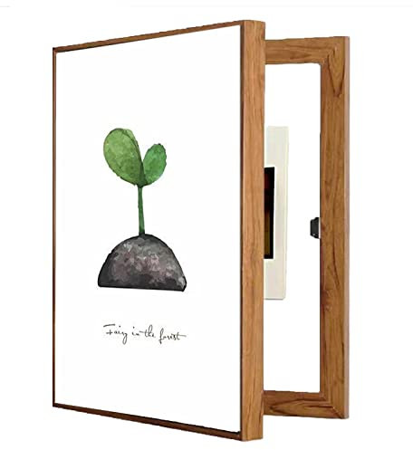 Sicherungskasten Abdeckung Schrank, Elektrische Tafel, dekorative Malerei, Restaurant, dekorative Malerei, Stromzählerkasten mit Deckel, Elektrokasten, Klappschalterkasten, Wandmalerei, Holz, 40 x 50
