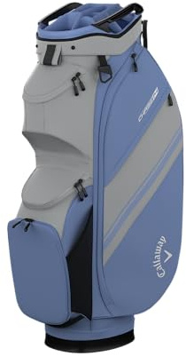 Callaway Golf Chase Sac pour Chariot 14 Roues Argenté/Hortensia