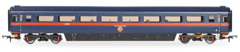 Hornby Coach Car R40435 GNER, Mk3 Trailer Standard (TS), 42065 - Era 9 | Era 9 Train Toy, 00 Gauge Carriage for Train Set, Rolling Stock Models for Adults, 1:76 Scale Model Gift