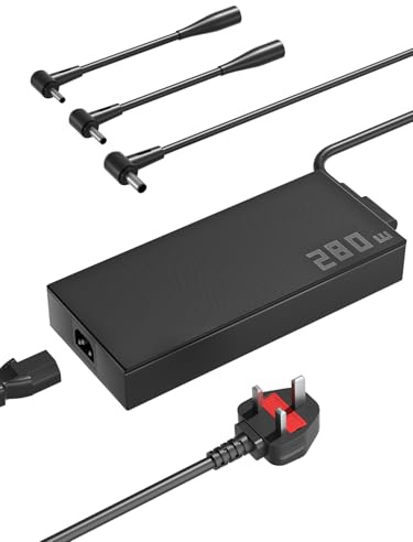 280W ADP-280EB B AC Charger for Asus ROG Strix G15 G16 G17 G18 Scar 15 17 G532 G533 G733C G732L Scar/Hero II G531 GL704 G731G TUF A16 Zephyrus G14 G15 G16 M15 M16 S15 S17 Duo 15 16 Flow X16