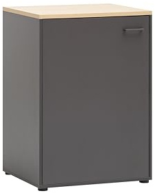 Schildmeyer Mehrzweckschrank Solea 702002, anthrazit, 67,1 x 60 x 95,8 cm