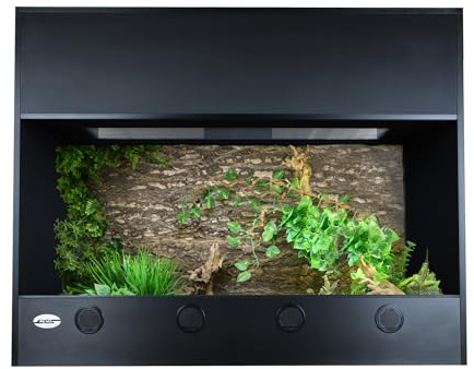 Lucky Reptile IsoTarrium Pro 'Black Edition', Terrarienmaße (B/T/H):100 x 50 x 80 cm