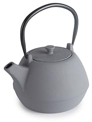 IBILI - Tetera Nuwara 1,20 Lt, Hierro fundido, filtro de acero inoxidable