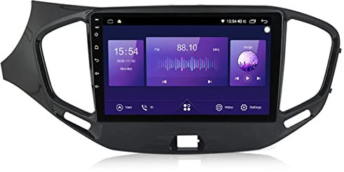 Sistema de navegación GPS para Coche Android 11 SWC para LA-DA Vesta 2015-2020, Receptor estéreo Multimedia de Pantalla Grande de 9 Pulgadas con Imagen inversa automática