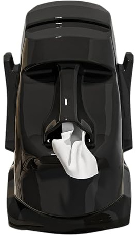 Divertente dispenser per fazzoletti – Statua impermeabile per tovaglioli, scatola originale, elegante scultura con intagli artistici | Accessorio decorativo per ufficio, tavolo, lavoro