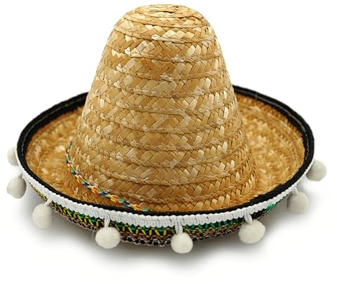 TrendandStylez Mini Sombrero, Kopfschmuck, Hut, Minihut, Mexiko, Kostüm, Verkleidung, Mottoparty, Karneval