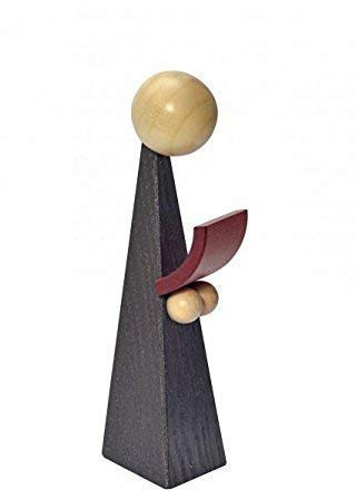 Rudolphs Schatzkiste Holzfigur Kurrendesänger mit Buch BxTxH= 3,5x3,5x11cm NEU Miniatur Figuren Seiffen Winter Erzgebirge Holzfigur Weihnachten Fensterschmuck Spielzeug Weihnachtsfigur