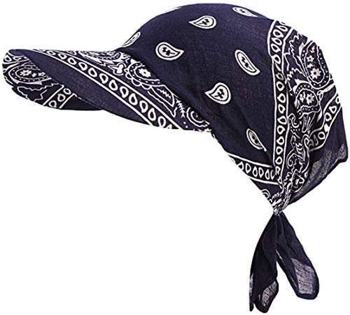 Turban Femme Chapeau Souple Casquette Imprimé Fichus et Foulards de Tête pour la Perte des Cheveux
