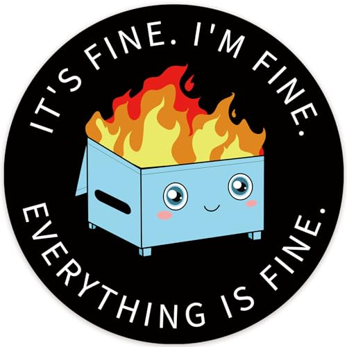 Audimi Cute Mouse Pad 22 x 22 cm, Blue Dumpster Round Mouse Pad for Laptop Wireless Mouse Home Office Travel, Portable & Washable