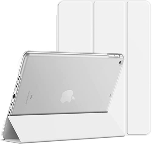 JETech Hülle für iPad 9,7 Zoll (Modell 2018/2017, 6./5. Generation), Intelligent Schutzhülle mit Auto Schlafen/Wachen (Weiß)