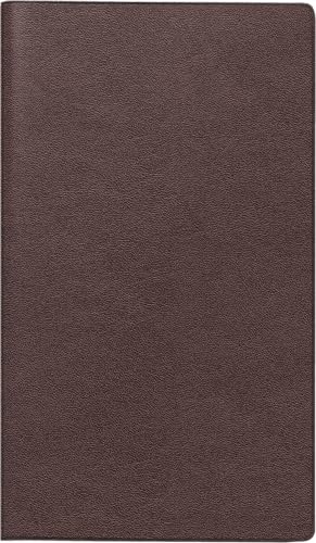 rido/idé Taschenkalender Mod. Miniplaner d 15 2025 | A6, Leder, weinrot