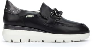 Pikolinos Deportivos en Cuero Rueda para Mujer Color Black