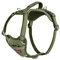 HALTI Anatomy Dog Harness with Handle - Provides Your Dog Freedom of Movement for Comfortable Walking. 3 Lead Attachment Points, Neoprene Padded, Adjustable, and Reflective (Size X-Large, Green)