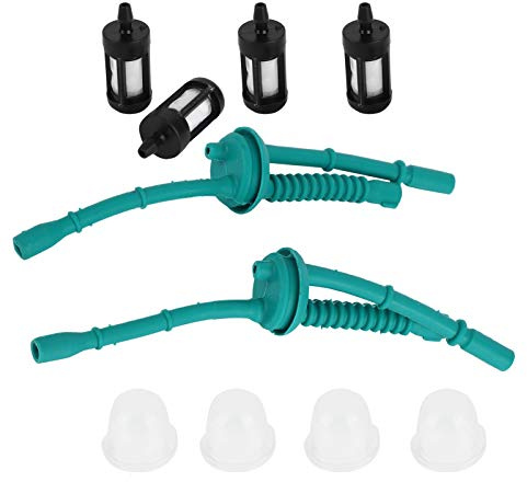 Respicefinem Kraftstoffleitungsfilterlampen-Set, Ersatz für Gartenmaschinen-Kettensägenzubehör, langlebig, hohe Präzisionspassung
