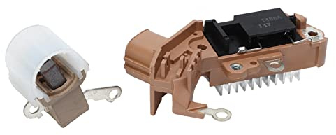 aqxreight Kit de Escobillas para Regulador de Voltaje del Alternador 27700‑750 Kit de Escobillas para Regulador de Voltaje del Alternador 27700‑75030 para .5L 2006-2012, Reemplaza OE 27700‑21050,