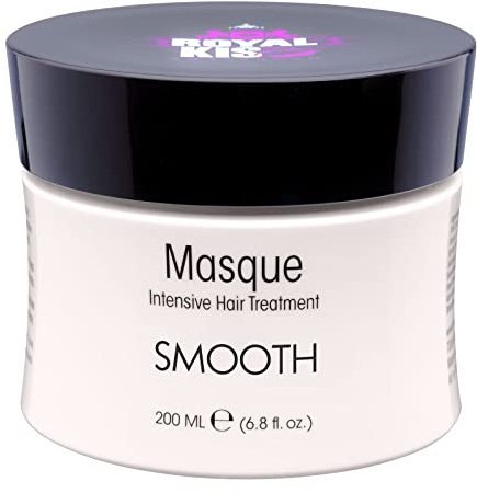 Royal KIS Smooth Masque - 200 ml - intensive Haarmaske - trockenes, dickes und widerspenstiges Haar - ohne Silikone