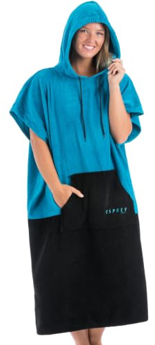 Osprey SU4035 OSP Poncho à Capuche Unisexe Bleu Taille Unique