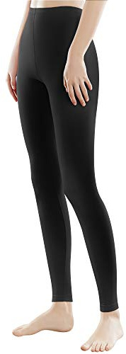 Libella 1/3er Donne Lungo Leggings colorato Pantaloni con Vita Alta vestibilità Slim Atletico in Cotone 4108VA