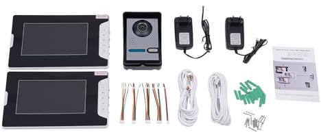 Videocitofono da 7 con videocitofono per porta di casa, monitor con fotocamera