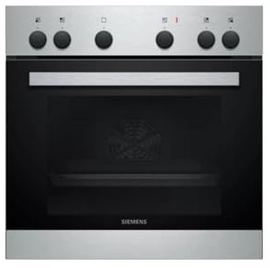 Siemens EQ110KA2EE iQ100 Herd-Glaskeramik-Kochfeld-Kombination (herdgesteuert), 59,4 cm breit, Schnellaufheizung, 3D-Heißluft Plus Backen auf 3 Ebenen