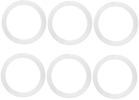 KICHOUSE 6pcs Coffee Pot Seal Rings Silicone Maker Gasket Sealing Ring for Coffee Pot Seal Maker Parts