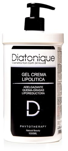 Gel Slim Liporeductor Quema Grasas - Diatonique - Vientre Plano - Tratamiento Corporal para Reducción de Grasa Abdominal 1000 mL