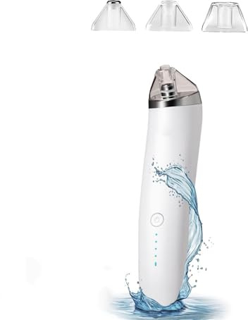 Eliminador de queratina Luxury Confidence, eliminador de puntos negros Luxury Confidence, kit Luxury Confidence 2.0, aspirador de poros Luxury Confidence (White)