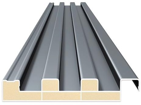 Onduline per Coperture Tettoie Pannelli Ondulati per Coperture In Alluminio Doppio, Rivestimento per Serre, Terrazza per Pollaio, Pergolato Ombreggiante, Copertura del Soffitto / Garage, Pannello Anti