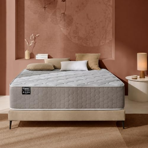 Materasso Matrimoniale 160x190 Premium Rigido Memory Foam Ortopedico 7 Zone – 28 cm Spessore Alto – Alta Durata – Sollievo dal Mal di Schiena – Antiacaro & Ipoallergenico – Certificato OEKO-TEX