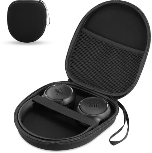 Étui compatible avec JBL Tune 510BT 520BT 500 720 BT 770 NC 760 NC, Sony WH-CH520 WH-CH720N, casque sans fil à réduction du bruit, étui portable pour casque de voyage, noir